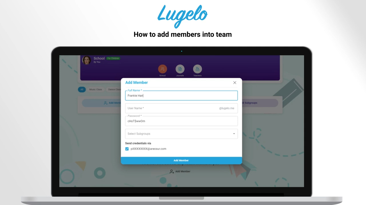 ⁠How to add accounts to child teams
