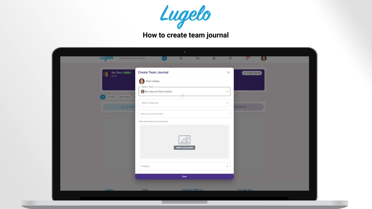 How to create a Team Journal