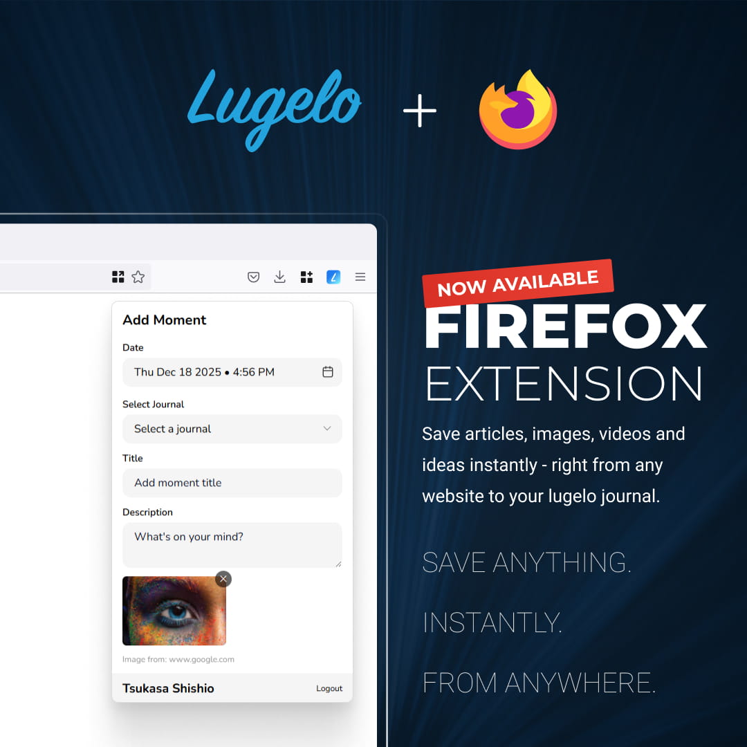 How to use the Lugelo Firefox Extension 